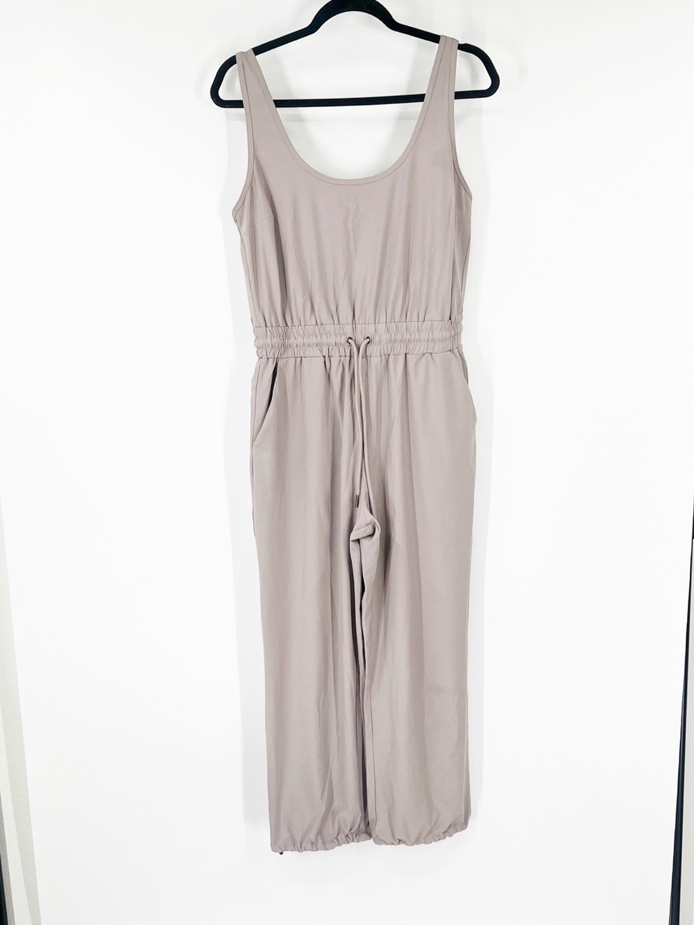 Abercrombie & Fitch Traveler Jumpsuit in Light Taupe